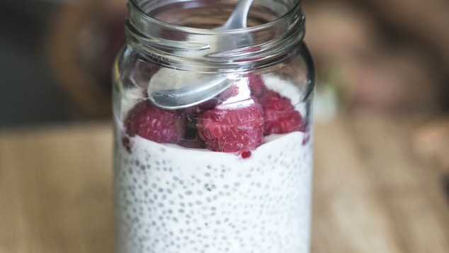 Image of Black Chia Seed Pudding